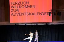 Tänzerische Einlage durch Gaia Mentoglio und Mirko Campigotto vom Ballett Theater Basel