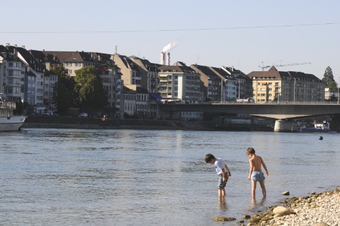 Blick auf Grossbasel und Johanniterbrücke (Copyright Kantons- und Stadtentwicklung)