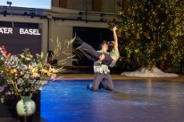 Tänzerische Einlage durch Gaia Mentoglio und Mirko Campigotto vom Ballett Theater Basel